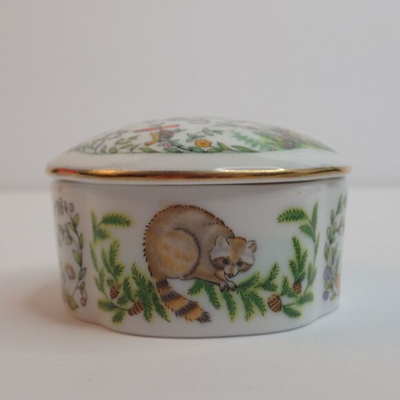 Franklin Porcelain Music Box Romantic Love Songs 1984 Lot of 2 - Picture 6 of 16